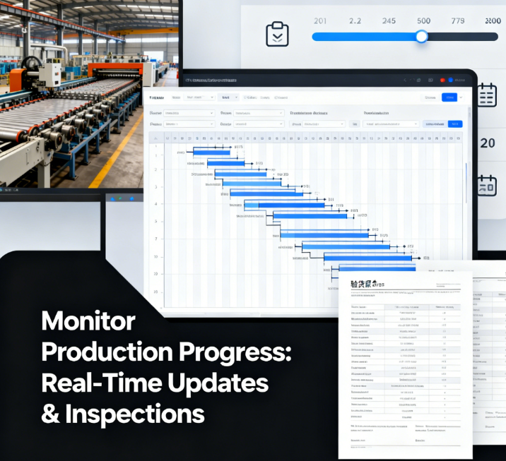 Chinese sourcing agent coordinating shipment logistics at a container port in China, emphasizing the role in the supply chain.