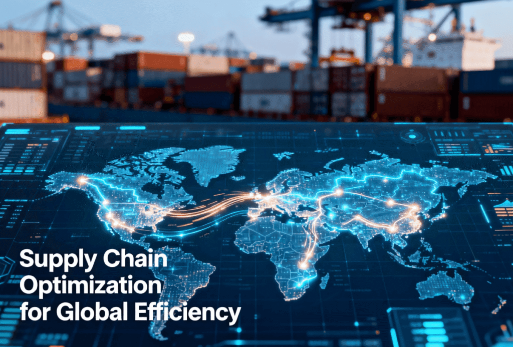 Factory production line view